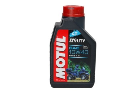 Олива /ATV-UTV 4T 10W40 (1L)/105878 MOTUL 852601