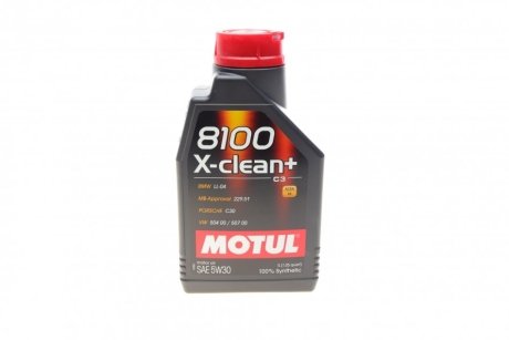 Олива 8100 X-clean + 5W30 1 L MOTUL 854711