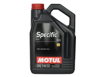 Олива Specific 913 D SAE 5W30 5 L MOTUL 856351