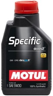 Олива SPECIFIC Dexos2 SAE 5W30 (1L) MOTUL 860011
