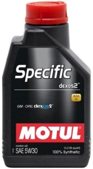 Олива SPECIFIC Dexos2 SAE 5W30 (1L) MOTUL 860011 (фото 1)