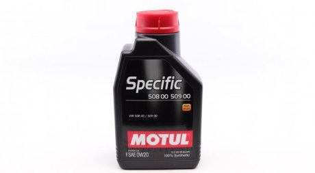 Олива моторна синтетична Specific 508 00 509 00 SAE 0W20 1 L MOTUL 867211