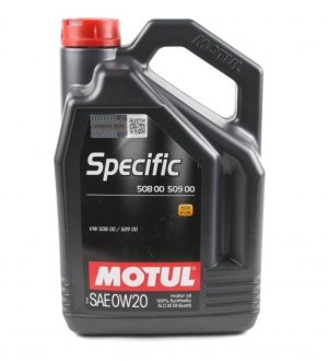 Олива Specific 508 00 509 00 SAE 0W20 5 L MOTUL 867251 (фото 1)