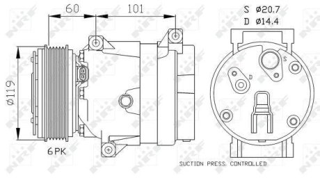 Компресор NRF 32102