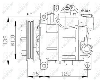 Компресор NRF 32105