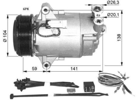 Компресор NRF 32427