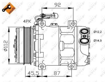 Компресор NRF 32701