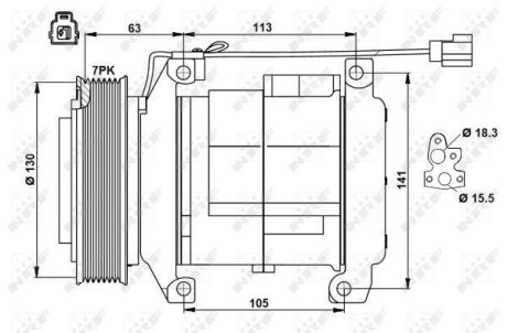 Компрессор NRF 32881