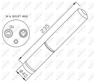 Осушувач кондиціонера NRF 33225