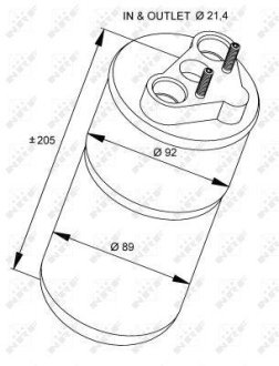 Осушувач кондиціонера NRF 33317