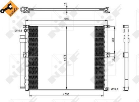 Конденсатор NRF 350050