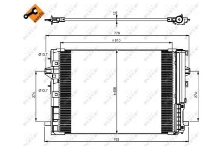 Конденсатор NRF 350081