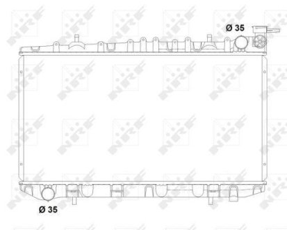 Радиатор NRF 503497