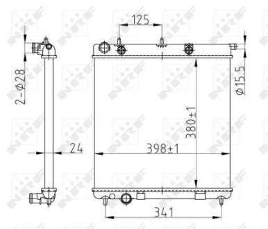 Радиатор NRF 50429A