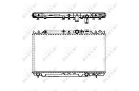 Радіатор NRF 509653