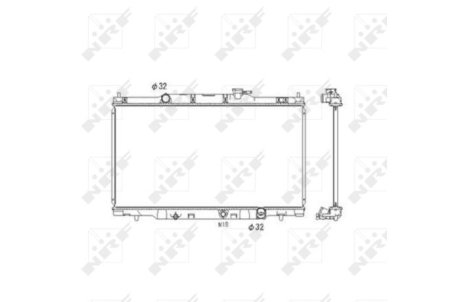 Радиатор NRF 53573
