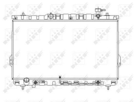 Радиатор NRF 53646