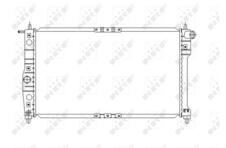 Радиатор NRF 53649