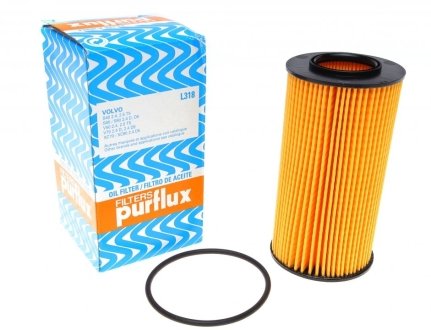 Фильтр масляный Volvo C30/C70/S40/S60/S80 10- Purflux L318