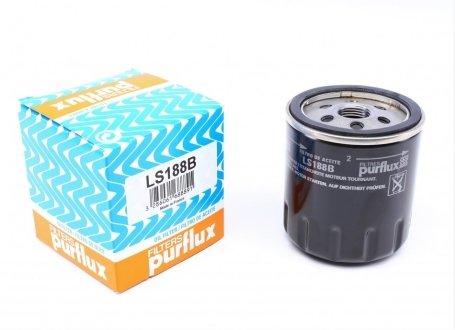 Фильтр масляный Ford Fiesta 1.0-1.4 -02 Purflux LS188B