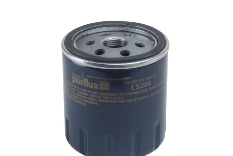 Фильтр масляный Opel 85- (benzin) Purflux LS206