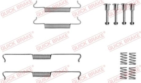 Комплект пружинок колодок стояночного гальма QUICK BRAKE 105-0041