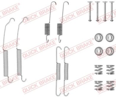 Комплект пружинок колодок стояночного гальма QUICK BRAKE 105-0701