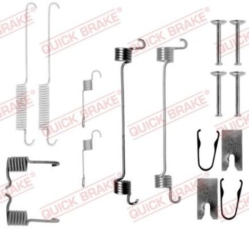 Комплект пружинок колодок стояночного гальма QUICK BRAKE 105-0749