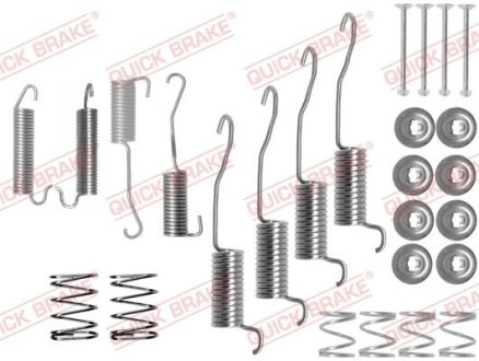 Комплект пружинок колодок стояночного гальма QUICK BRAKE 105-0776