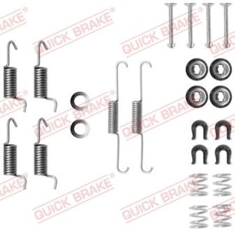 Комплект пружинок колодок стояночного гальма QUICK BRAKE 105-0788