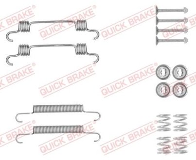 Комплект пружинок колодок стояночного гальма QUICK BRAKE 105-0887