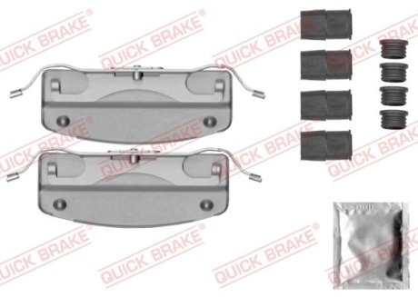 Комплект прижимних планок гальмівного супорту QUICK BRAKE 109-0041