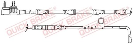 Датчик зносу гальмівних колодок QUICK BRAKE WS 0364 A