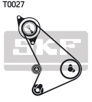 Ролик ременя ГРМ SKF VKM 14301