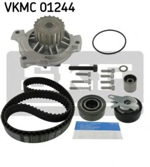 Комплект ременя ГРМ + помпа SKF VKMC 01244