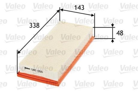 ФІЛЬТР повітряний Valeo 585050