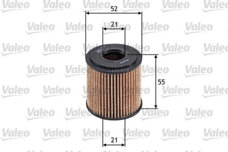 Масляний фільтр (патрон) Valeo 586540