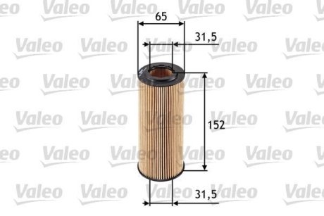 Масляний фільтр (патрон) Valeo 586545