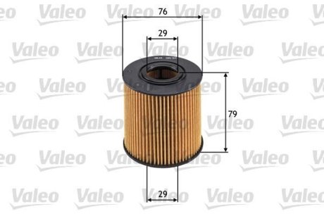 Масляний фільтр (патрон) Valeo 586561