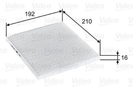 ФІЛЬТР салону Valeo 715807