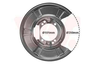 Захист колодок Van Wezel 3077371