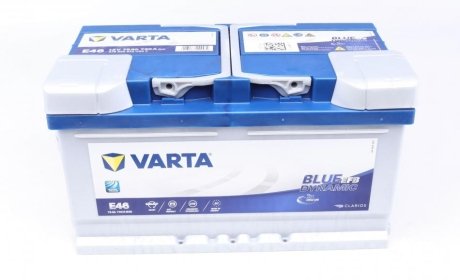 Стартерна батарея (акумулятор) VARTA 575500073 D842