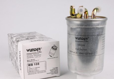 Фільтр паливний WUNDER WUNDER FILTER WB 108