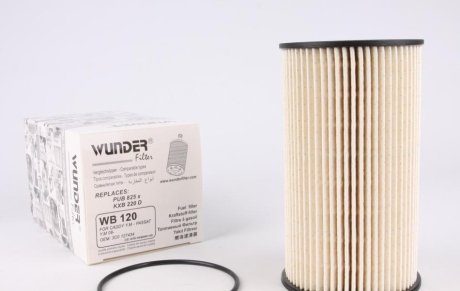 Фильтр топливный VW Caddy 2.0SDI (UFI) 04- WUNDER FILTER WB 120