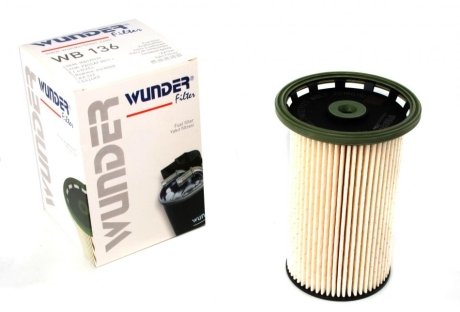 Фильтр топливный VW Tiguan 2.0TDI 12- WUNDER FILTER WB 136
