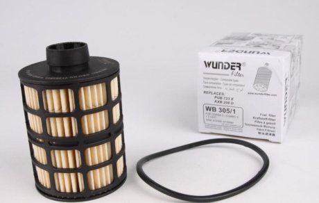 Фільтр паливний WUNDER FILTER WB 305/1