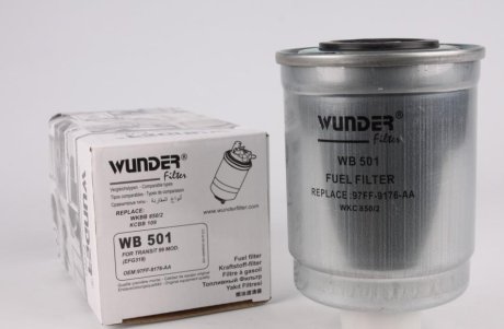 Фільтр паливний WUNDER FILTER WB 501