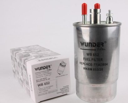 Фільтр паливний WUNDER FILTER WB 652