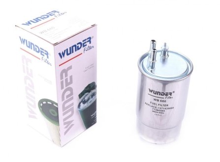 Фильтр топливный Peugeot Boxer/Fiat Ducato 2.0D/2.3D/3.0D 07- WUNDER FILTER WB 660