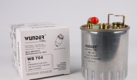 Фільтр паливний WUNDER FILTER WB 704